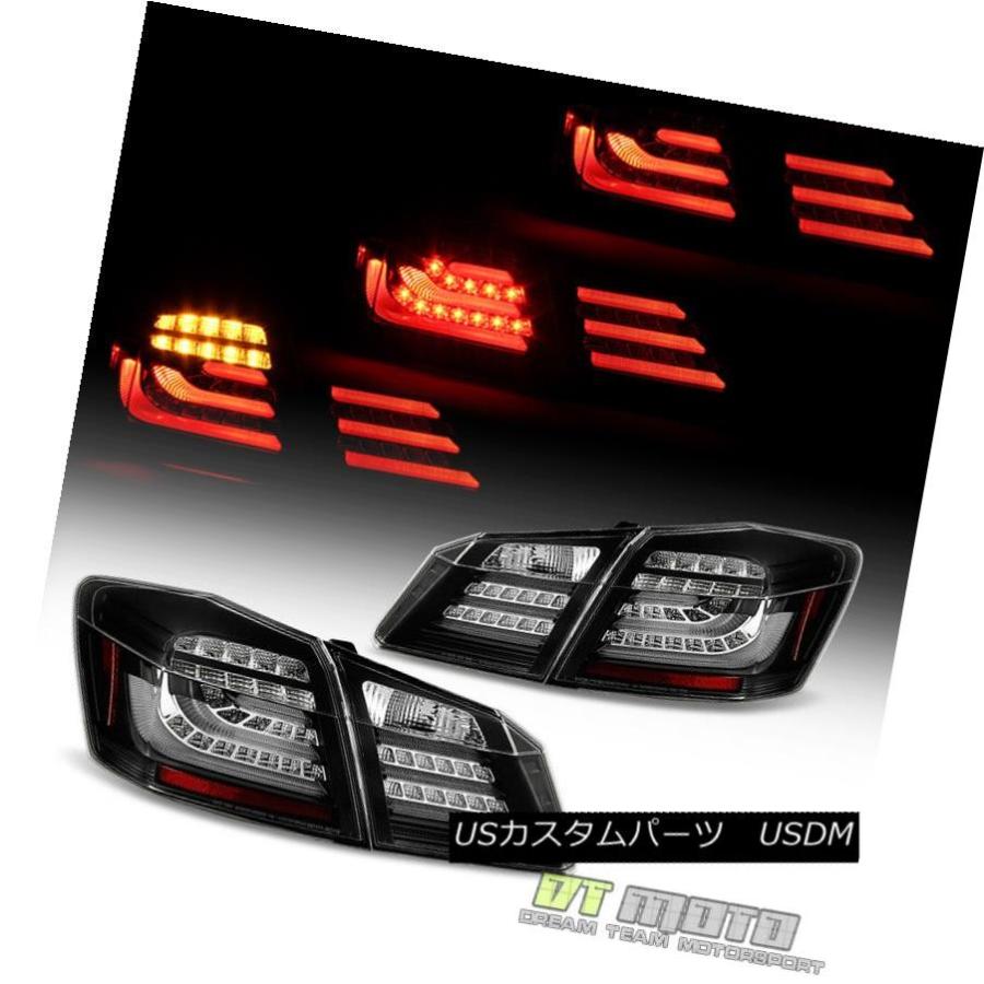 廃盤USアコードテールライト クリア/ブラック 2個セット