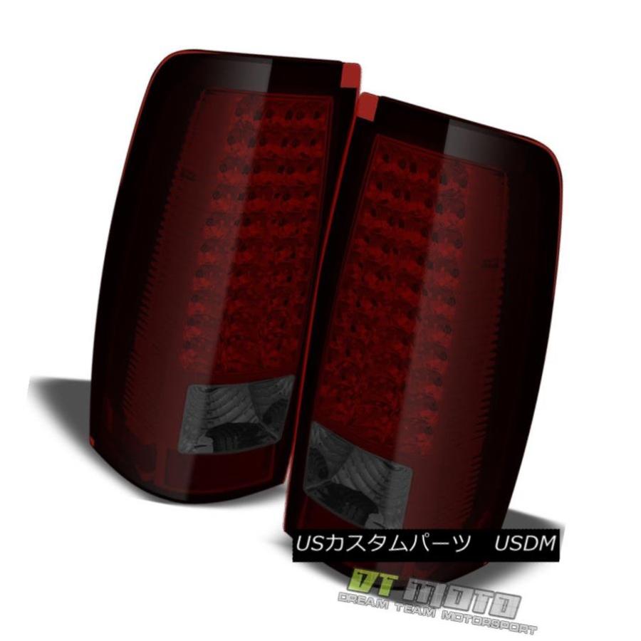 テールライト 2003 2004 2005 2006 Chevy Silverado 1500 2500HD 3500レッドスモークLEDテールライト