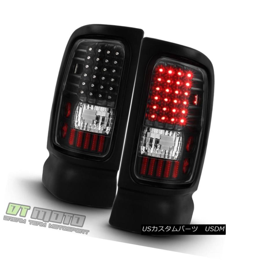 テールライト 黒1994-2001 Dodge Ram 1500 94-02 2500 3500 LEDテールライトランプ左+右 Black 1994