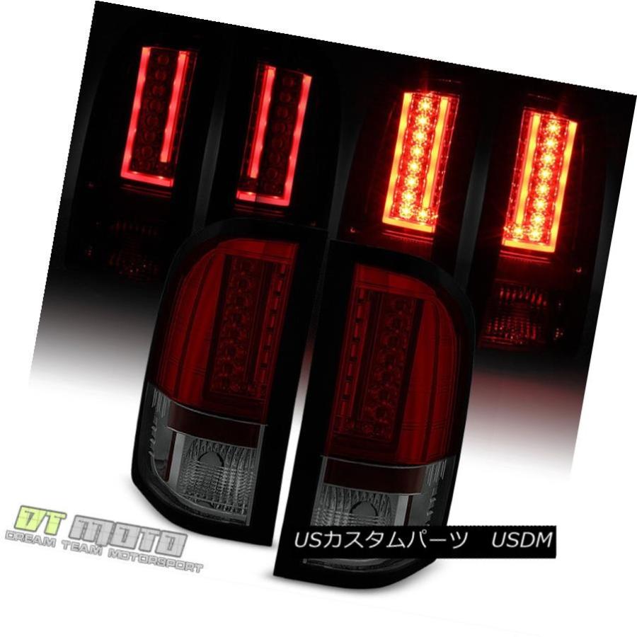 テールライト 2007年?2013年シボレーシルバラード1500レッドスモークLED [ライトチューブ]テールライトランプペア 2007-2013 C