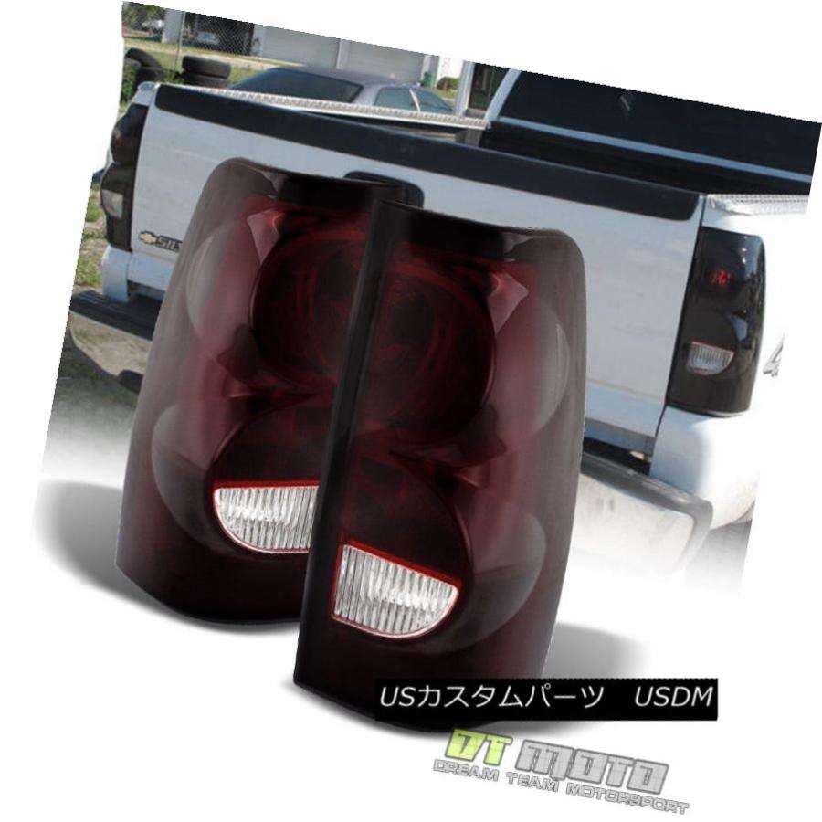 テールライト レッドスモーク2003-2006シボレーシルバラード交換アフターマーケットテールライトランプ Red Smoked 2003-2006