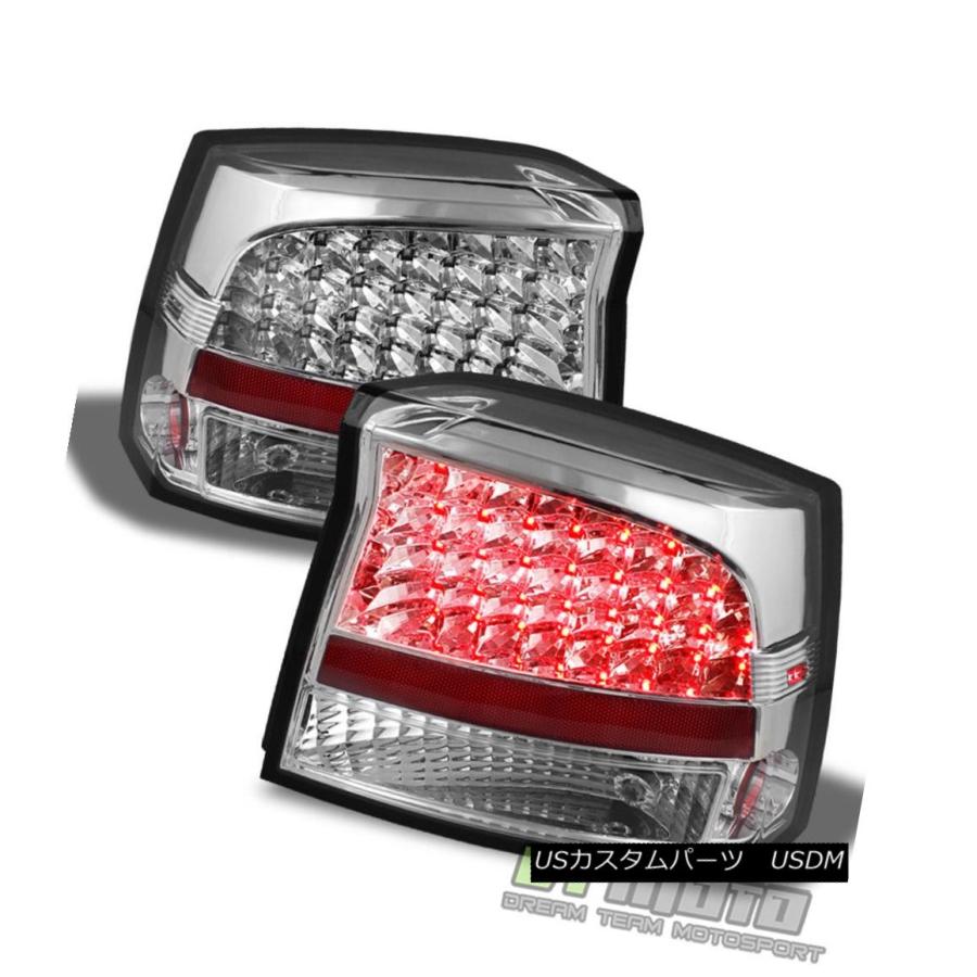テールライト 2006 2007 2008 Dodge Charger LEDテールライトブレーキ信号ランプ左右ペア 2006 2007 2008 D