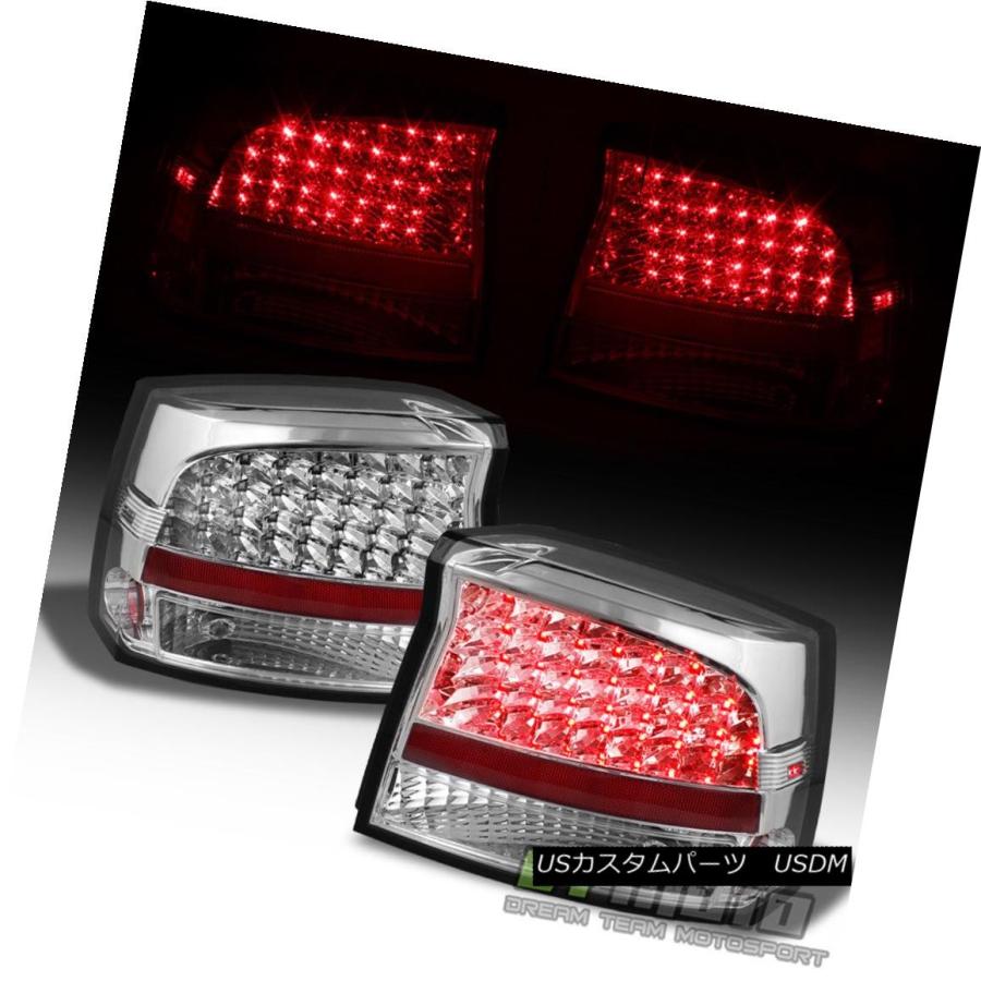 テールライト 2006 2007 2008 Dodge Charger LEDテールライトブレーキ信号ランプ左右ペア 2006 2007 2008 Dの画像