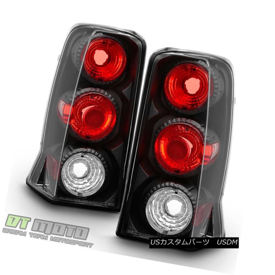 テールライト 黒2002-2006キャデラックエスカレードテールライトランプ左+右02 03 04 05 06 Black 2002-2006 Cad