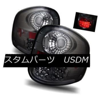 テールランプ 01-03 Ford F150スーパークライムスモーク左+右LEDテールライトリアブレーキランプ For 01-03 Ford F150 ライト、レンズ-自動車-車、バイク、自転車