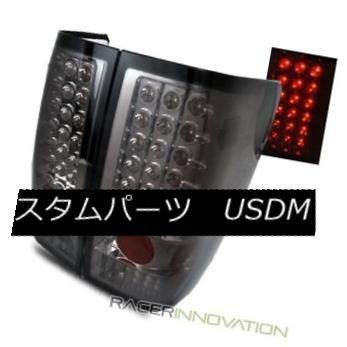 テールライト 04-13日産タイタンスモークLEDテールライトリアブレーキランプ For 04-13 Nissan Titan Smoke LED T