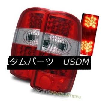 テールランプ 00-06 Chevy Suburban / Tahoe / GMC Yukon / Denaliレッドクリアテールライ