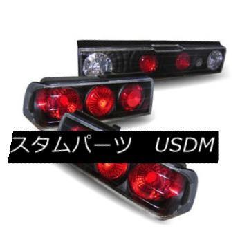 テールライト 88-91ホンダCRXブラックLH / RH Altezzaテールライトリア 