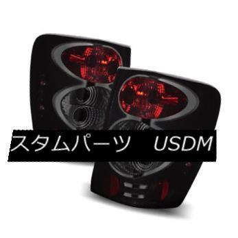 テールライト 99-04ジープグランドチェロキーブラックスモークLH + RH Altezzaテールライトブレーキランプ For 99-04 Jeep
