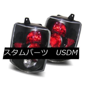 テールライト 93-98ジープグランドチェロキーブラックLH + RH Altezzaテールライトリアブレーキランプ For 93-98 Jeep G