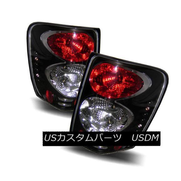 テールライト 99-04ジープグランドチェロキーブラックLH + RH Altezzaテールライトリアブレーキランプ For 99-04 Jeep G