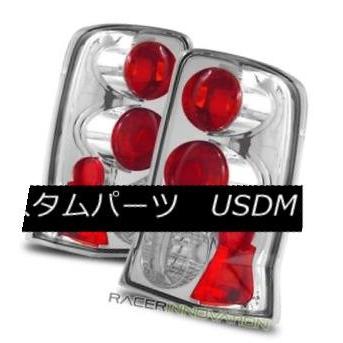 テールライト 02-06キャデラックエスカレードクロームクリアAltezzaテールライトリアブレーキランプ For 02-06 Cadillac Es