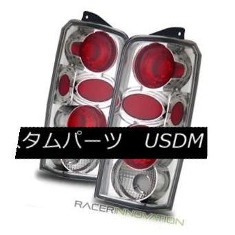 テールライト 97-01ジープチェロキーユーロクロムクリアAltezzaテールライトリアブレーキランプ For 97-01 Jeep Cherokee