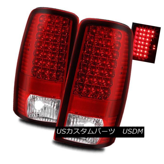 テールランプ 00-06用GMC Yukon / Yukon XL赤いこと読みやすいLH / RH LEDテールライトリアブレーキランプ For 00-06 車、バイク、自転車-その他ライト-ライト、レンズ