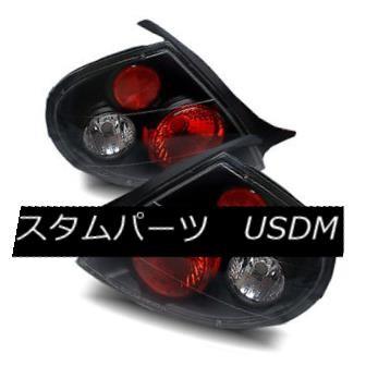 テールライト 00-02ダッジネオンブラックLH / RH Altezzaテールライトリアブレーキランプ交換 For 00-02 Dodge Neon