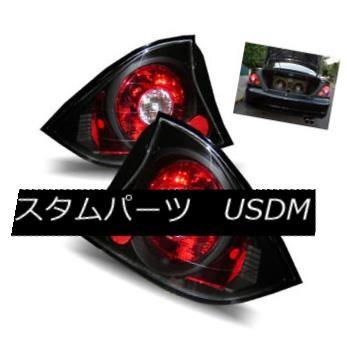 テールライト 01-03ホンダシビック2DRブラック左+右Altezzaテールライトリアブレーキランプ For 01-03 Honda Civic 2