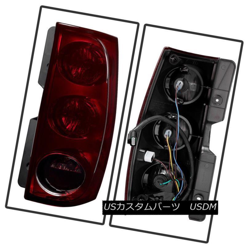 テールライト 07?14ユーコン1500 / 07-13ユーコンXL 2500ダークレッド/クリアテールライトブレーキランプ For 07-14 Yuの画像
