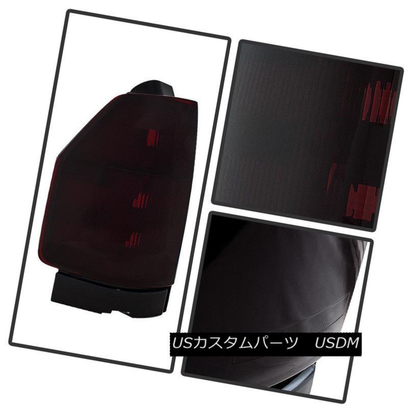 テールライト 02-09用GMC Envoy / 02-06 Envoy XLダークレッドLH / RHテールライトリアブレーキランプ For 02-の画像