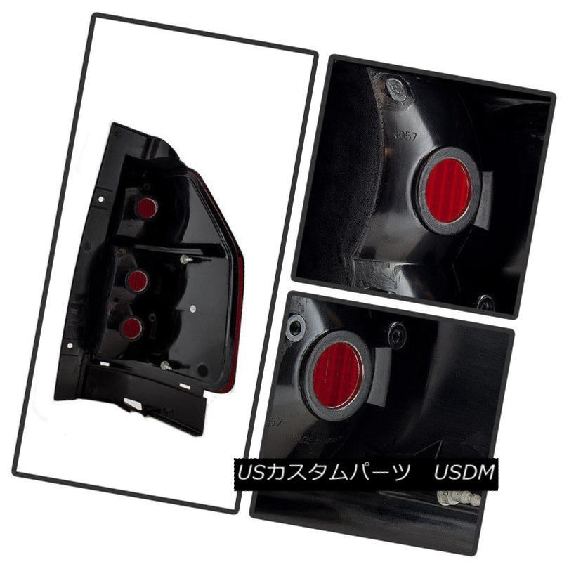 テールライト 02-09用GMC Envoy / 02-06 Envoy XLダークレッドLH / RHテールライトリアブレーキランプ For 02-の画像