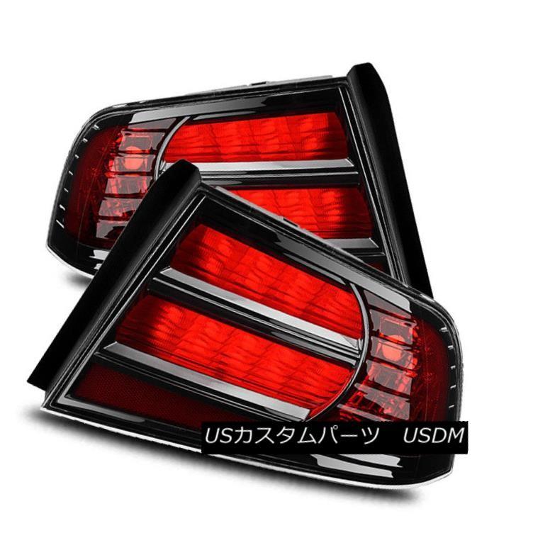 テールライト 04-08のためにAcura TLレッド左/右タイプ-Sスタイルテールライトリアブレーキランプセット For 04-08 Acura T