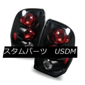 テールライト 02-09シボレートレイルブレイザーブラックLH + RH Altezzaテールライトリアブレーキランプ For 02-09 Chevy