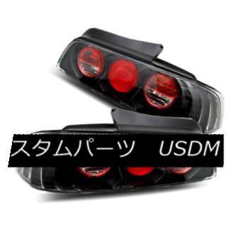 テールライト 97-01ホンダプレリュードブラック左+右Altezzaテールライトリアブレーキランプ For 97-01 Honda Prelude
