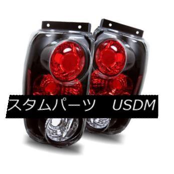テールライト 95-97フォードエクスプローラの場合ブラック左+右Altezzaテールライトリアブレーキランプ For 95-97 Ford Expl