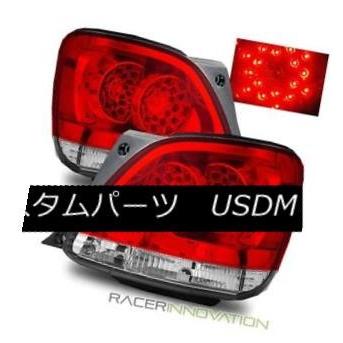 テールランプ 98-05レクサスGS300 / GS400 / GS  330ユーロレッドクリアLEDテールライトリアブレー ライト、レンズ-車、バイク、自転車