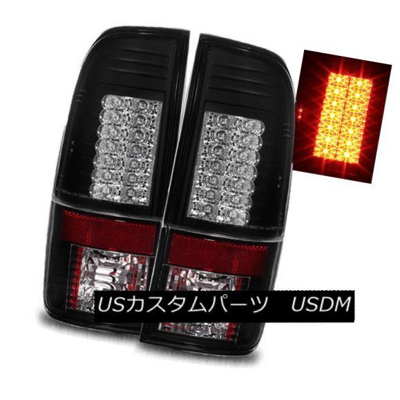 テールランプ 97-03 Ford F150 / F250用Styleside Black LH + RH LEDテールライトリアブレーキランプ Fo ライト、レンズ-車、バイク、自転車-自動車
