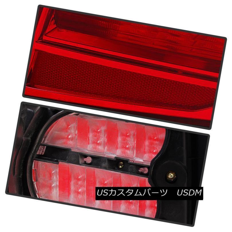 テールライト 04-08用アキュラTLレッド左/右テールライトリアブレーキランプ交換セット For 04-08 Acura TL Red Left/Rの画像