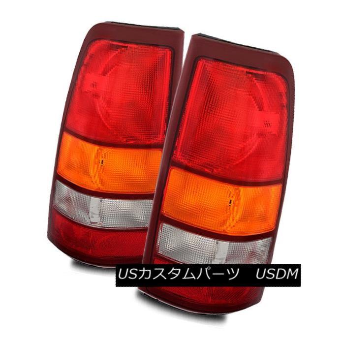テールライト 99-02 Chevy Silverado / 99-0 3 GMC Sierra Red / Amber / Clea
