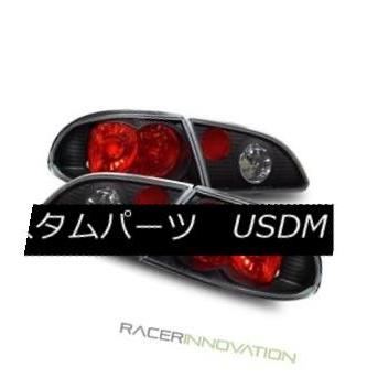 テールライト 93-97トヨタカローラユーロブラックAltezzaテールライトリアブレーキランプ For 93-97 Toyota Corolla E