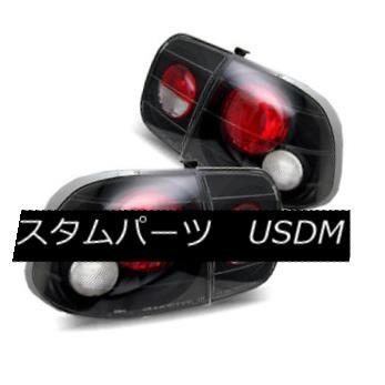 テールライト 96-98ホンダシビック4DRブラック左+右Altezzaテールライトリアブレーキランプ For 96-98 Honda Civic 4