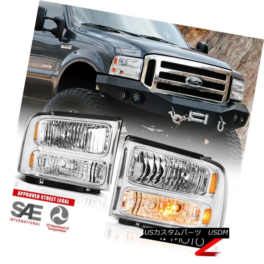 テールライト 2005-2007 F250 Lariat工場スタイルヘッドライトブレーキランプテールライト第3赤色LED 2005-2007 F250の画像