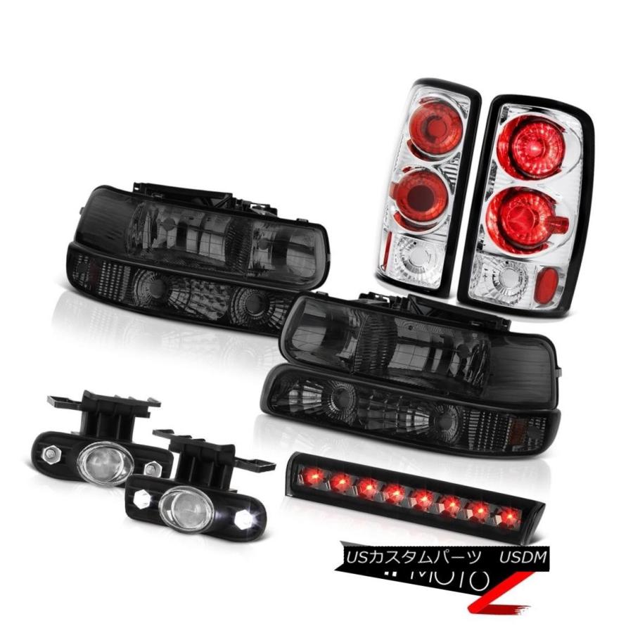 テールランプ 00-06 Chevy Tahoe LSハイストップライトクロームフォグランプテールランプヘッドライトユーロ 00-06 Chevy T