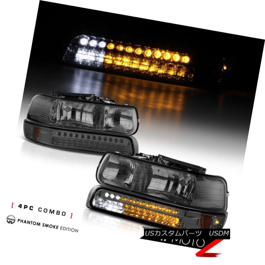 テールライト 2000-2006シボレー郊外4X4レッド第3ブレーキランプフォグランプテールライトヘッドライト 2000-2006 Chevy Subの画像