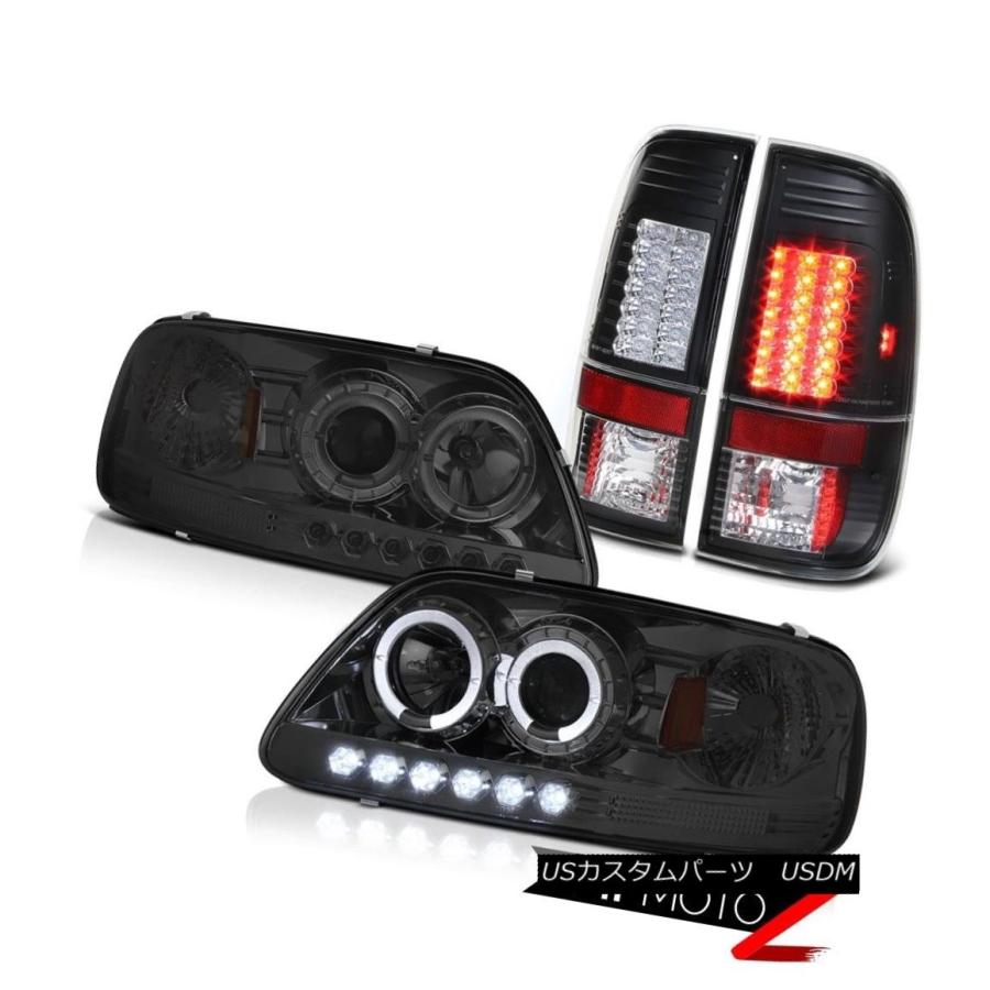テールランプ F150 Heritage 1997 1998 Smoke LED Haloヘッドライトバルブテールライト工業プラント表現スタイル F150 Her