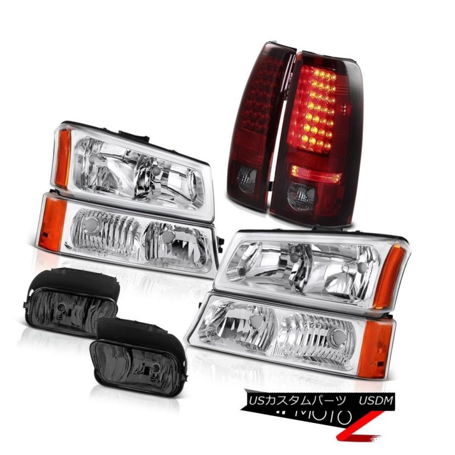 テールランプ 03-06 Silverado LSユーロバンパー+上端子ヒツジ ps末たのもしいLED瓦照明ランプ駆動動力フォグライト