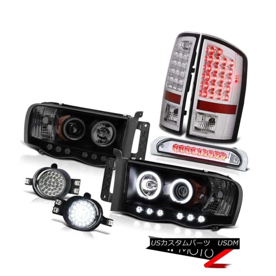 テールランプ 02-05 Ram 1500 Laramie CCFL Halo前照灯LEDテールライトフォグ3rd打ちきりともし火 02-05 R 自動車-車、バイク、自転車