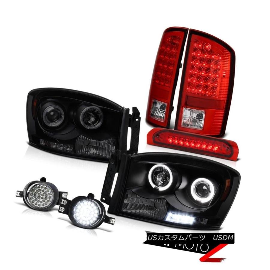 テールランプ Sinister Black前照灯Halo LEDテールランプFoglight Third Brake Ram 2007 2007 車、バイク、自転車-自動車