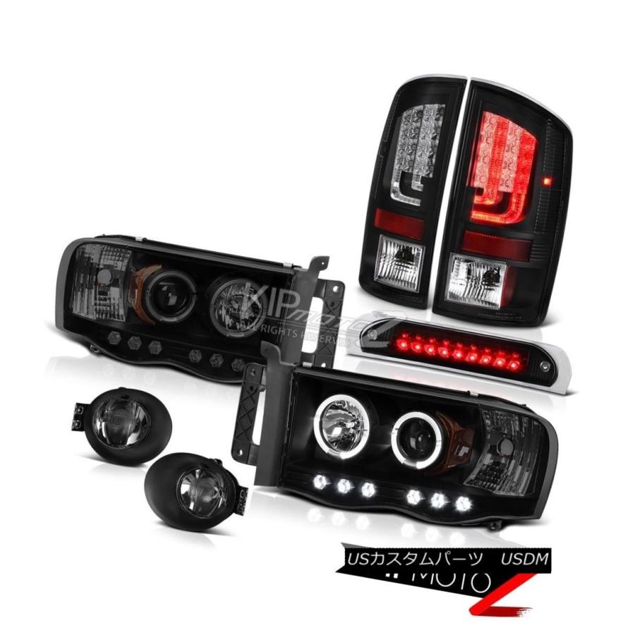 テールランプ 02-05ダッジラム1500 1500 4.7Lタイルランプフォグライト第3ブレーキライトヘッドライト 02-05 Dodge Ram ライト、レンズ-その他ライト