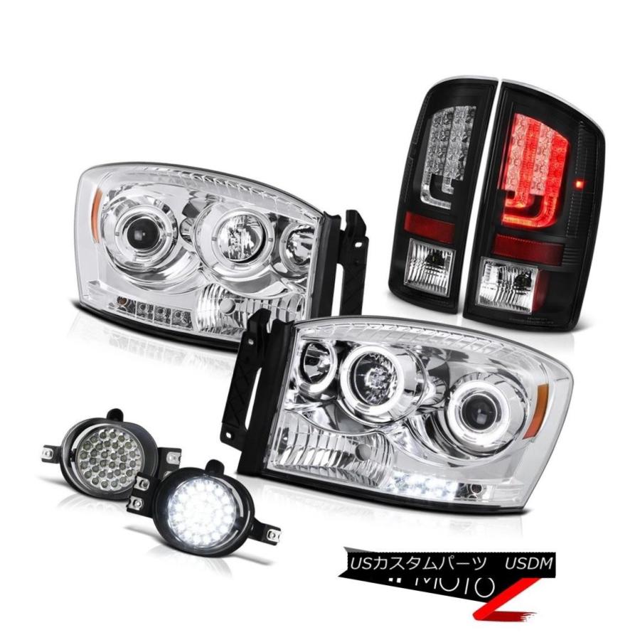 テールランプ 2007-2009 Dodge Ram 3500 ST Taillampsプロジェクターヘッドライトフォグランプ \"BrighteST\""" 車、バイク、自転車-その他ライト-自動車
