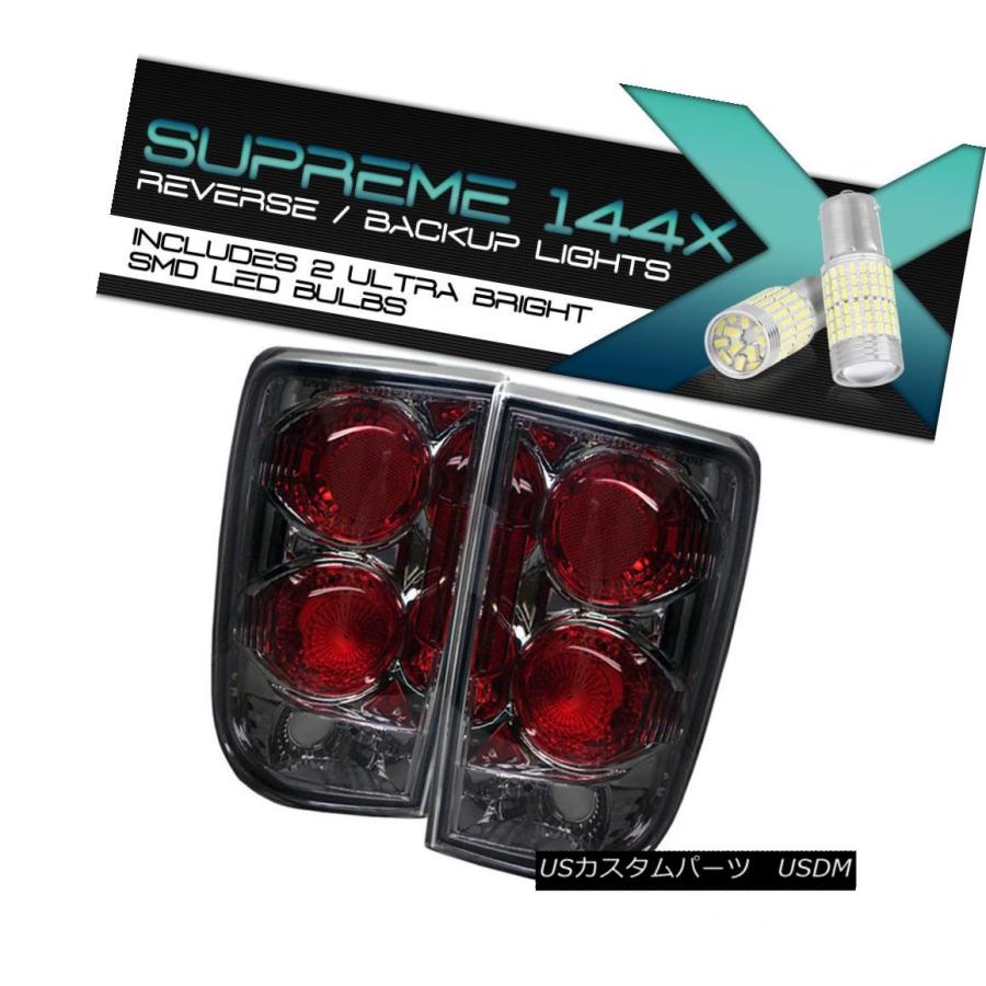 テールライト 360度SMDバックアップ1995-2004シボレーGMCブレザージミーダークスモークスモークティアライト 360 DEGREE SMD
