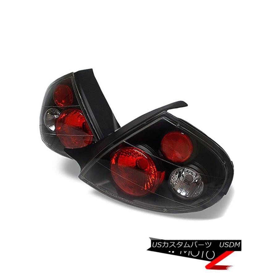 テールライト ！クリーLED逆転！ 2000-2002ダッジネオンL + Rブラックアルテッツァテールライトブレーキセット !CREE LED REVの画像