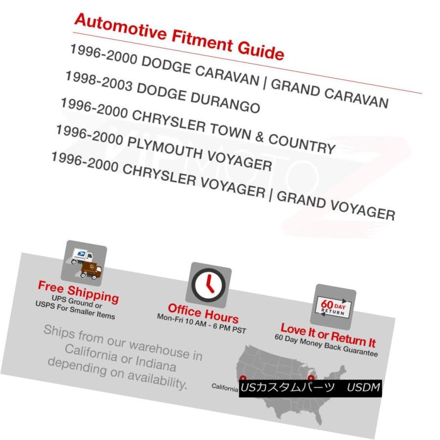 テールライト ドッジクライスラーキャラバンデュランゴタウンカントリースモークテールライトリアブレーキペア Dodge Chrysler Caravanの画像