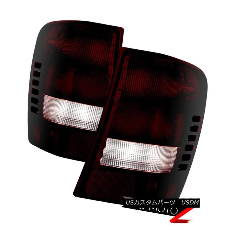 テールライト 360°SMDバックアップ！ \"ROSSO RED SMOKE\" 1999-2004 Jeep Grand Cherokee Taillの画像