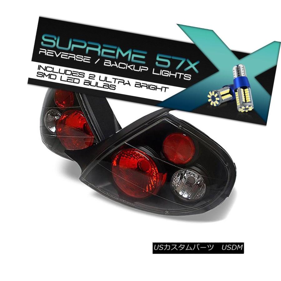 テールライト 360°SMDバックアップ！ 2000-2002ダッジネオンL + Rブラックアルテッツァテールライトブレーキ !360 DEGREE