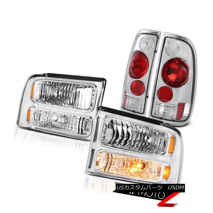 テールライト 工場スタイルのヘッドライトリアシグナルブレーキランプ2005 2006 2007 F250 FX4 Factory Style Head