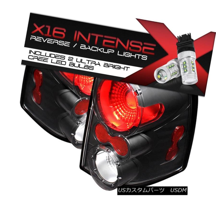 テールライト {クリーLEDバックライト} 02-05 Ford Explorerブラックテールライトブレーキパーキングランプ {Cree LED R