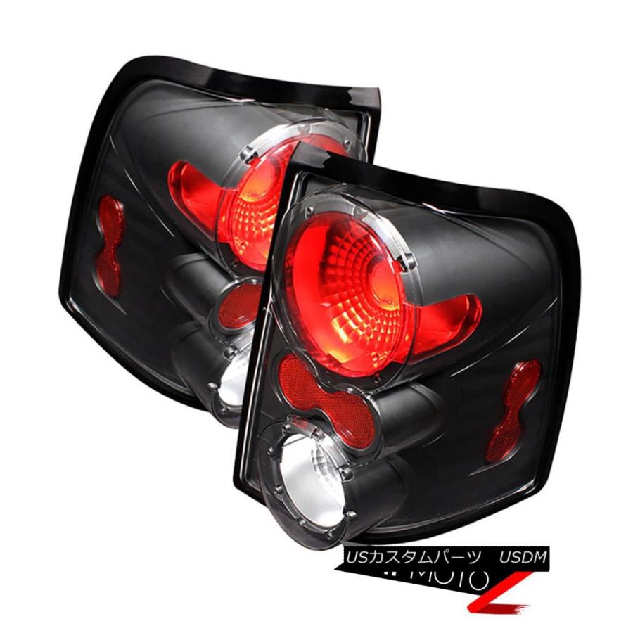 テールライト {クリーLEDバックライト} 02-05 Ford Explorerブラックテールライトブレーキパーキングランプ {Cree LED Rの画像